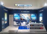 Το περίπτερο της ANEK LINES στην έκθεση Transport Logistics του Μονάχου.