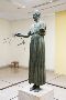 Το φημισμένο άγαλμα του Ηνιόχου στο μουσείο των Δελφών.